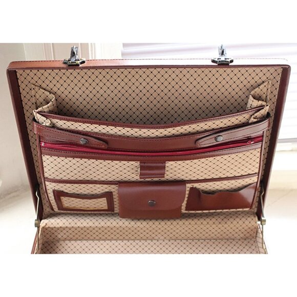 Vintage 1980s Amiet Combination Lock Briefcase in Unused Condition! - Picture 3 of 13